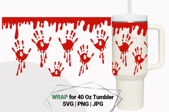 Blood Drip Tumbler Wrap: Graphics & Crafts Review