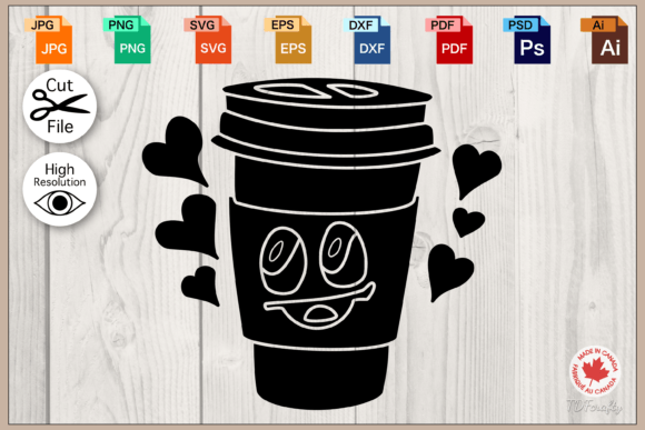 Cheerful to Go Cup Silhouette: A Graphics & Illustrations Review