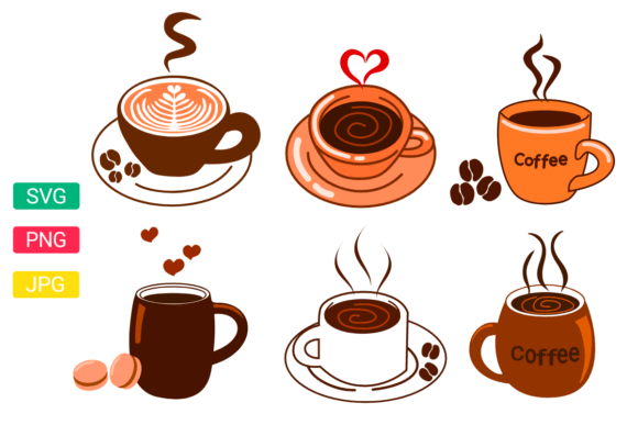 Cups of Coffee: Premium Illustrations & Graphics