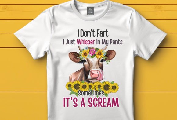 Funny Cow I Don't Fart Design: A Real Embroidery Review