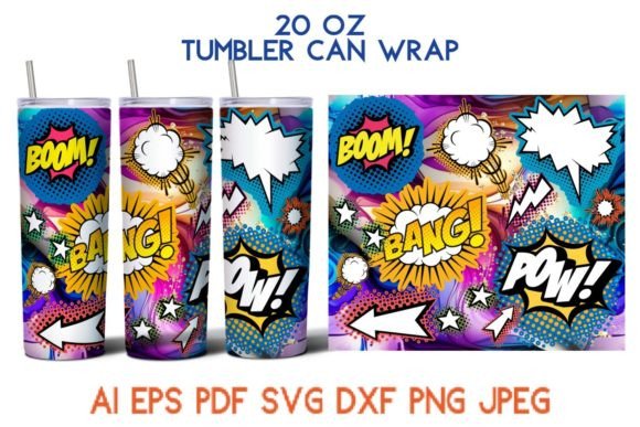 Reviewing the Comics Cartoon Graphics for Tumbler Wraps