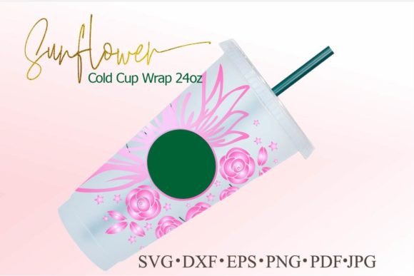Sunflower and Rose SVG for 24 Oz Wraps: A Designer’s Review