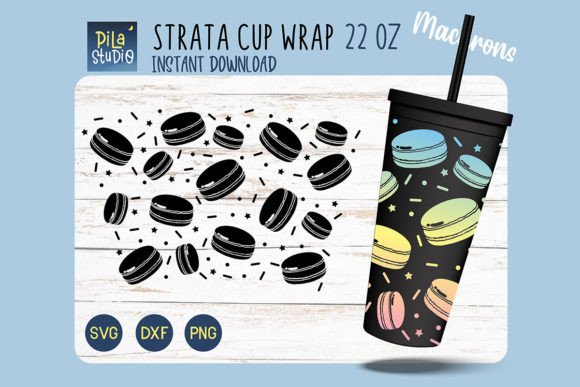 Sweet Macaron Strata Wrap: A Graphics & Illustrations Review