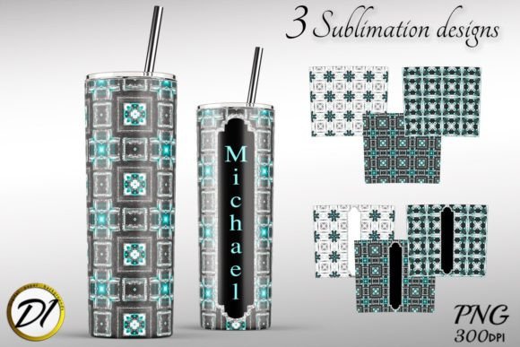 Tumbler Template Bundle SVG Graphics for Crafts